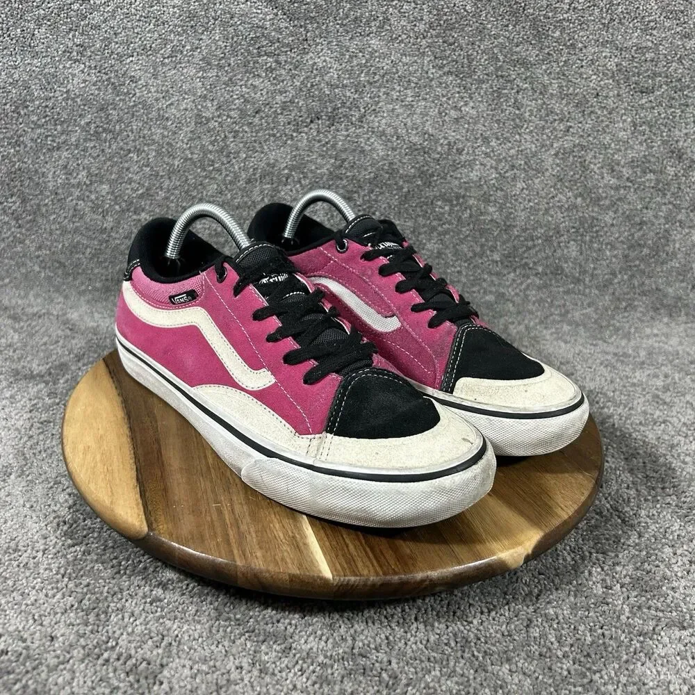 Vans TNT Advanced Prototype Tony Trujillo Men’s Size 10 Black Magenta Shoes Used